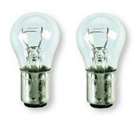 10 Ampoules Baz15d - 12v 4w/21w - Eclairage Blanc - Feux Stop Et Position