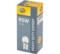 Ampoule R5W Heavy HELLA 8GA 002 071-261 24V (lot de 10) - Réf. 8GA 002 071-261
