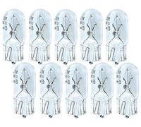 10 ampoules wedge 12V 5W T10 W2.1x9.5D