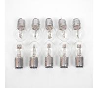 10 ampoules Tecnium 6V 35/35W culot BA20d Neuf pour moto scooter deux roues