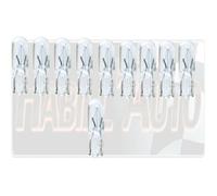 10 ampoules WEDGE 12V 1.2W T5 W2x4.6D
