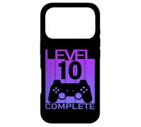10 Anniversaire garçon 10 Ans| Level 10 Complete Coque pour iPhone 17 Pro
