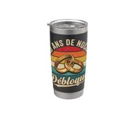 10 Ans De Noces Débloqué Vintage Mariage Anniversaire Gobelet isotherme en acier inoxydable double paroi