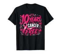 10 Ans de Sensibilisation au Cancer du Sein sans Cancer T-Shirt