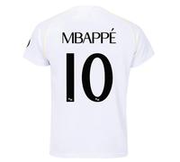 10 Ans - Maillot Football - Real Madrid - Kylian Mbappé - Enfant - Manches Courtes - Polyester Multicolore