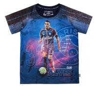 10 Ans - Maillot - Psg - Dani Alves - Collection Officielle - Enfant - Manches Courtes Multicolore
