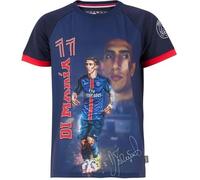 10 Ans - Maillot Psg - Paris Saint Germain - Angel Di Maria - Taille Enfant - Manches Courtes - Polyester Multicolore