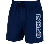 10 Ans - Short De Bain Enfant - Paris Saint Germain - Bleu - Polyester - Officiel - Natation Multicolore