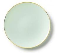 10 assiettes 19cm classic collection vert or - decorline 5349 Vert G