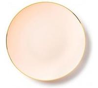 10 assiettes 26cm classic collection rose or - decorline 5341 Rose G