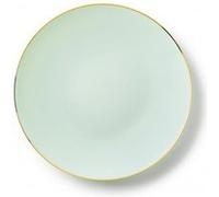10 assiettes 26cm classic collection vert or - decorline 5342 Vert G