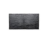 10 assiettes ardoise pvc 30x15.8cm - chalayer 005603700000019