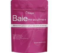 10 baies Effet sucrant déshydratées-Goût sucré sans sucre-100% naturel & vegan - Alternative idéale pour diabétiques,sportifs & régimes faibles en sucre-Savoure enfin ton yaourt nature, citron…