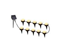Lumisky Spot de balisage solaire LED 0,09W IP65 80 lm blanc chaud à planter ou fixer L.12m