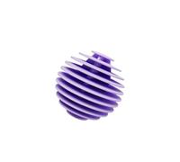10 Balles À Linge En Caoutchouc Souple pour Machine à Laver | Boule de décontamination et de protection anti-enroulement for lave-linge à tambour droit(Color4,3.8cm)