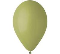 10 ballons latex bio 33cm vert olive - gemar 347166 Vert G
