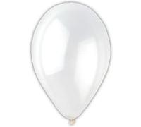 10 ballons latex naturel 33cm blanc - gemar 346824 Blanc G
