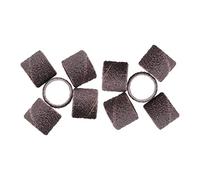 10 bandes de ponçage grain 60, idéales pour enlever la rouille des surfaces métalliques. Peut être utilisées sur le métal, le plastique, le bois, le plexiglas et le caoutchouc