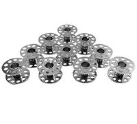 10 bobines en métal pour machines à coudre Medion