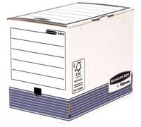 10 Boîtes d'archives en carton A4/A4+ pour charge lourde Largeur 20 cm