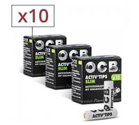 10 boites de 10 filtres activ' tips slim