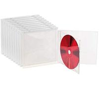 10 Boîtiers range-CD doubles - transparents [Pearl]