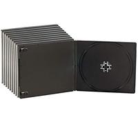10 Boîtiers range-CD ultra-fins 7mm - noirs [Pearl]