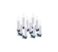 Lunartec : 10 bougies à LED sans fil suplémentaires - Blanc Blanc G