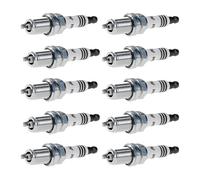 10 Bougies d’allumage NGK Iridium IX Fester SAE 3 mm BKR6EIX Pour BMW 3er