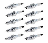 10 Bougies d'Allumage NGK Feste SAE M14x1,25, 3 mm, Fil 19 mm, Clé 16 mm, 7642