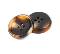 10 boutons décoratifs en résine à 4 trous, accessoires de couture pour vêtements, bricolage fait main,Couleur 6,28 mm