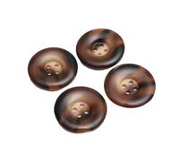 10 boutons noirs de 15 à 30mm, Couleur 3, 30mm 10 pièces
