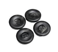 10 boutons noirs de 15 à 30mm, Couleur 4, 25mm 10 pièces