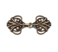 10 broches tendance rétro à coudre soi-même, style châle, cardigan, pull, chemisier(Color-04)