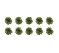 10 Buissons Verts Artificiels 3cm pour déco Extérieur 10 Buissons | Usage pour polyvalent intérieur extérieur, vase rustique, guirlande suspendue, style ferme français