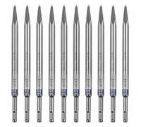 10 Burins pointus SDS-plus BOSCH 2608690132 250mm