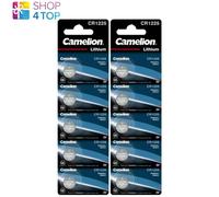 10 CAMELION CR1225 BATTERIES LITHIUM 3V PILE COIN DL1225 ECR1225 5BL 2033 NEUVE