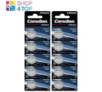5 Piles CR2032 / 5004LC Camelion Bouton Lithium 3V