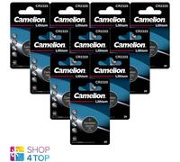 10 Camelion Cr2325 Piles Lithium 3V Bouton Dl2325 Br2325 1Bl Exp 2033 NE