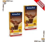10 Capsules De Café Borbone Mini Ciock Chocolat 100% Compatibles Nespresso