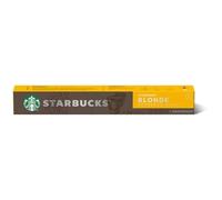 Starbucks Nespresso Lot de 10 dosettes de café torréfié Espresso Blond 53 g
