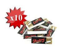 10 Carnets De Filtres En Carton Smoking