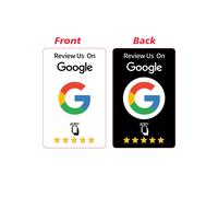 10 cartes réutilisables pour écrire des avis, cartes NFC pour les avis Google, recto et verso, face A et B, écrivez-nous un avis sur Google, gagnez du temps, facile à utiliser. 20pcs AB Side