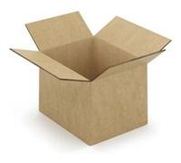10 cartons d'emballage 25 x 25 x 20 cm - Double cannelure Marron