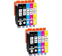 10 Cartouches d'encre Compatible avec HP 364 XL / N9J74AE pour DeskJet 5445 5460 OfficeJet 7515 PhotoSmart 7510 7520 B8550 C5324 C5370 C5373 C6380 C6383 D5445 B410a B410c et Plus