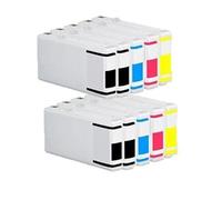 10 Cartouches d'encre compatible pour Epson T7021 t7022 t7023 t7024 (4 x noir + 2 x Cyan + 2 x Magenta + 2 x Jaune) avec imprimante Epson WP4015DNWP4025DWWP4515DN WP4525DNF