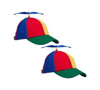 10 casquettes à hélice, casquette hélicoptère, carnaval, en lot de 10