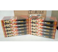 10 cassettes vidéo VHS vierges MAXELL HGX 60 min NEUVES sous blister