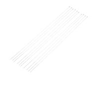10 Chaîne de Collier en Acier Inoxydable Brillant, Paquet de 10 Pcs, Artisanat Bricolage, Fabrication Bijoux, adapté aux Colliers, Artcraftkit, avec Finition Brillante pour les Pendentifs