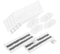 10 Chiffons en Microfibre Compatibles avec Karcher Easyfix SC1 SC2 SC3 SC4 SC5 Nettoyeurs Vapeur, Lingette Remplacement Élimine Efficacement la Saleté et les Rayures, 6 Lingettes + 4 Bonnette à Main